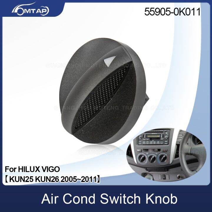 MTAP AC Air Condition Switch Knob Heater Control Panel Button For