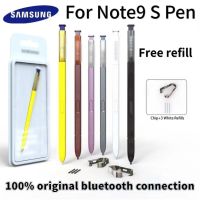 ปากกาสไตลัส S สำหรับ Samsung Galaxy Note ปากกาอัจฉริยะหน้าจอสัมผัสสัมผัสแบบเดิมเหมาะสำหรับเขียนรีโมตควบคุมบลูทูธ9อันพร้อมโลโก้