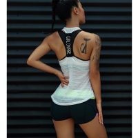 Women Sport tank Tops For Gym Vest Top Fitness Sleeveless T Shirt Sports Wear Yoga tank top Clothes Gym Vest Running workout