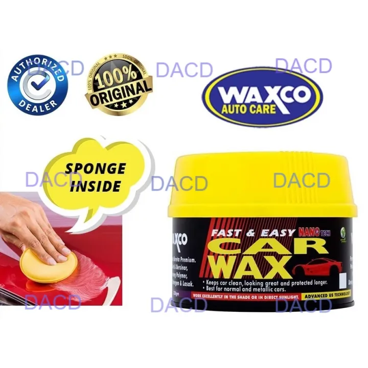 100 ori Waxco Car Wax Polish 320g fast and easy car wax and polish