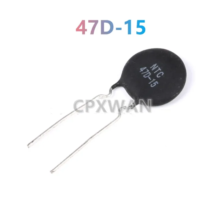 10pcs NTC 47D-15 Thermistor NTC47D-15 47R 47ohm New Original | Lazada PH