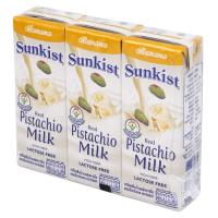 SUNKIST Pistachio Milk ซันคิสท์ นมพิสทาชิโอ ผสมเนื้อกล้วยบด 180X3