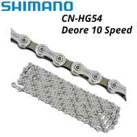 Shimano Deore HG54โซ่จักรยานความเร็ว10เส้นจักรยานภูเขา MTB โซ่10 S HG-54 HG-X สำหรับ Deore M591 M610 M670ระบบ M6000