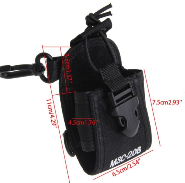 compatible-with-uv-82-uv-5r-bf-888s-walkie-talkie-msc-20b-pouch-bag-holster-multi-functional-radio-carry-case