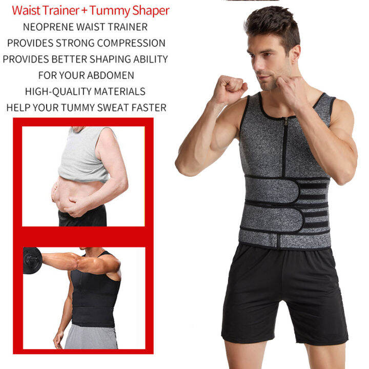 2021-men-shapewear-waist-body-shapers-trainer-lost-weight-control-tummy-strap-slimming-fitness-neoprene-sauna-sweat-belt-new