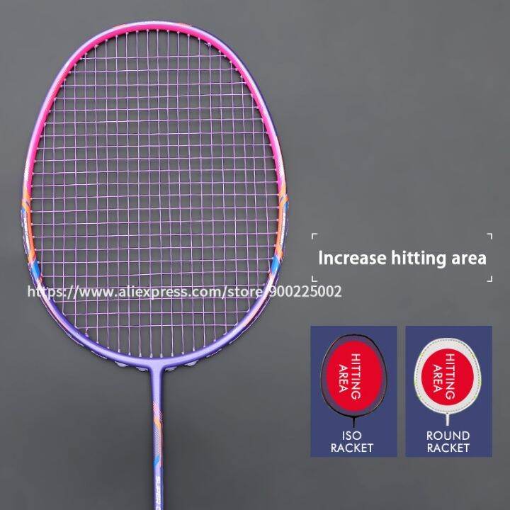 lightest-10u-max-tension-35lbs-full-carbon-fiber-badminton-rackets-with-string-bags-g5-13kg-training-racquet-sports-speed-adult