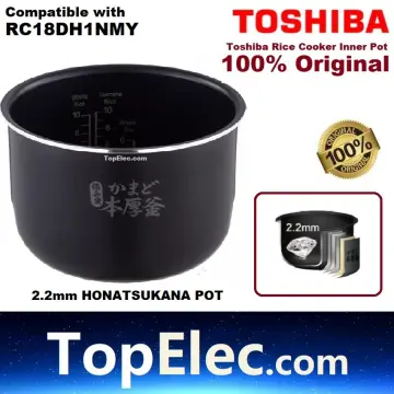 Toshiba RC-18DR1NMY Jar Rice Cooker Digital 1.8L Pot Thick 4.0MM