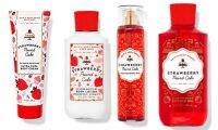 ?????? Bath &amp; Body Works  กลิ่น Strawberry Pound Cake กลิ่นหอมแนวขนมเค้กสตรอเบอรี่หอมหวานน่ากินที่ขายดีที่สุด  ใหม่แท้ 100% อเมริกา