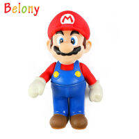 Belony ของเล่นเด็ก Super Mario Bros เห็ด PVC ตุ๊กตาขยับแขนขาได้สะสม