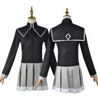 Anime Puella Magi Madoka Magica Cosplay Akemi Homura Cosplay Costume Short Skirt Jk Uniform With Bowknots Wig Halloween Party