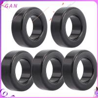 GAN 5Pcs สีดำสีดำ แหวนเฟอร์ไรต์ 42X24X16mm เหล็กแกนทอรอยด์ ทนทานต่อการใช้งาน วงแหวนขดลวดเหนี่ยวนำ ตัวกรอง emi/rfi