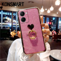 เคสโทรศัพท์ Realme 10 Realme 10Pro บวก + ฝาหลังเคสโทรศัพท์กากเพชรส่องแสงเป็นประกายวิบวับการถูกรักซิลิโคนนิ่มเคสโทรศัพท์ Realme 10 Pro 2022พร้อมที่ยึดแหวน