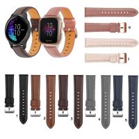 20mm 22mm Fashion Leather Watch Band Strap for Garmin Venu Sq for Vivoactive 3 Music Replacement Wrist strap Elegant Bracele