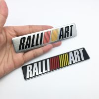 Modification upgrading Car Aluminum Sticker Decal Auto Sports Ralliart For mitsubishi car accessories