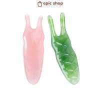 [EPICSHOPZ] แท้/ส่งไว? Massager Face Gua Sha แผ่นกัวชา นวดหน้า นวดจมูก เรซิ่นธรรมชาติ CN-JADE-NS