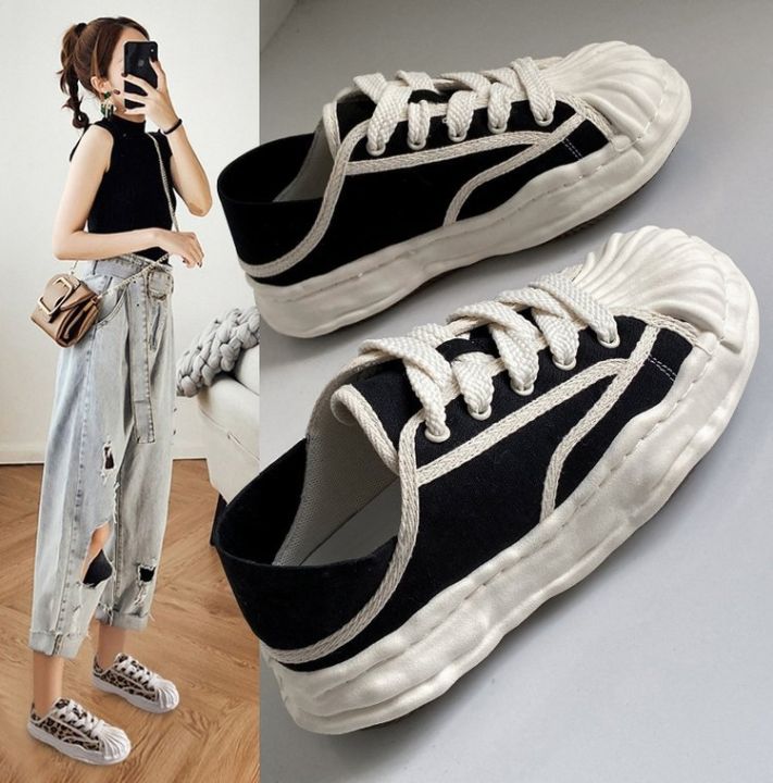 dissolve-two-black-shell-head-wear-casual-canvas-shoes-2022-spring-new-ins-tide-take-the-hot-style