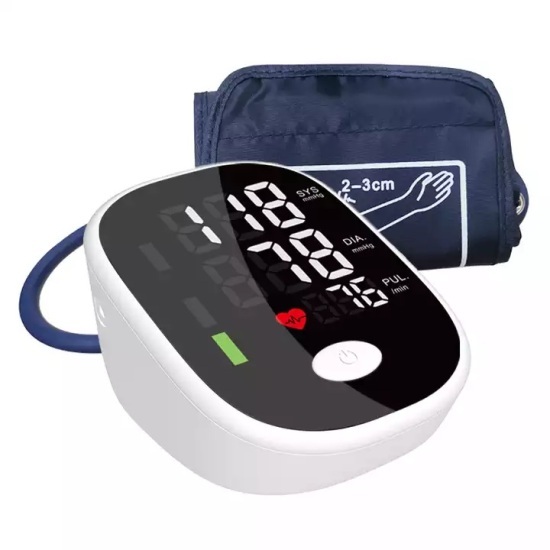 Máy đo huyết áp điện tử chính hãng đo nhịp tim chuẩn byt màn hình lcd hiển - ảnh sản phẩm 1