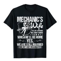 Im A Mechanics Wife T Mechanic Husband T Graphic Mens Tshirts Military