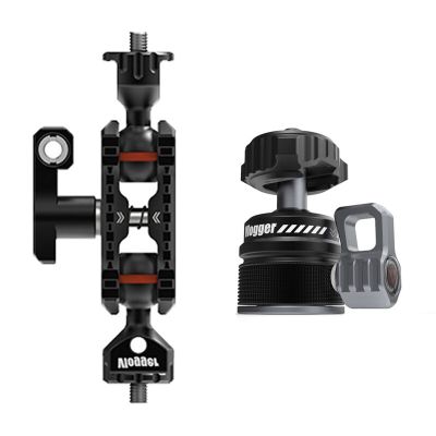 Tripod Head Camera Professional Photo Studio Video Ball Head Mount 360 Panoramic Universal Ballhead for DSLR Tripod Monopod PTZ