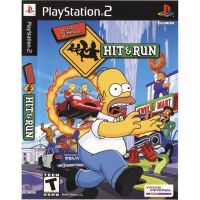แผ่นเกมส์ The Simpsons Hit And Run PS2 Playstation2 คุณภาพสูง ราคาถูก
