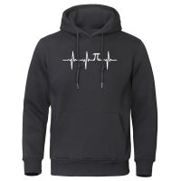 Electrocardiogram Graphic Hoodies Autumn Winter Sweatshirt Simple Hoody Men Funny Hip Hop  Pullover Harajuku Streetwear Size XS-4XL