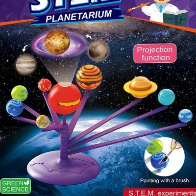 【CW】 New System Planetary Instrument Astronomical Planets 3d Science Projector S0u1