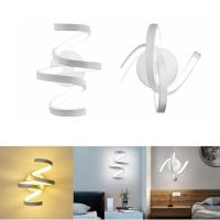 Modern 85-240V LED Wall Mounted Light Home Bedside Aisle Lighting Bedroom Living Room Stairs Decorative Art Lamp