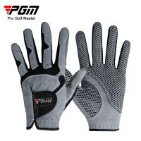 1pcs Microfiber Cloth Fabric Breathable Men Golf Gloves antislip sports Club Swing Putting Training Gloves husband Gift