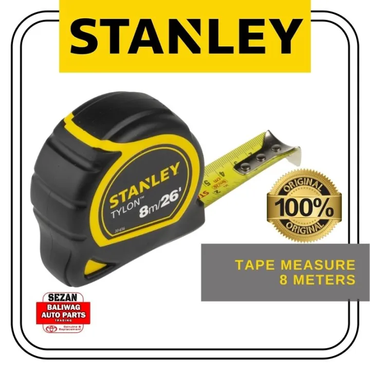 STANLEY TAPE MEASURE 8 METERS Lazada PH