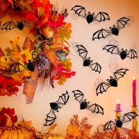 【CC】✒▪☊  Bats Wall Supplies Stickers Horror Fear Decorations