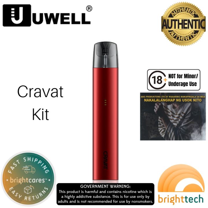 Uwell Cravat Kit - Legit Vape Set (Ecig Juice Vaporizer) (With Warranty ...