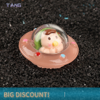 ?【Lowest price】TANG จานบินรูปตัวการ์ตูนน่ารัก, อุปกรณ์ตกแต่งรถที่สวยงาม