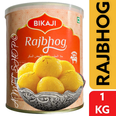 Rajbhog  Tin - 1kg (BIKAJI) 🇮🇳.
