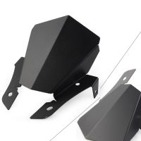 Black Motorcycle Windshield Wind Deflector Windscreen Aluminum For Yamaha MT-07 FZ-07 2013 2014 2015 2016 2017