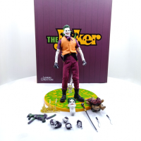 Beterservice The Joker 6 "PVC ตุ๊กตาขยับแขนขาได้ใบหน้าของตัวตลกนกฟินิกซ์ทอดด์ฟิลิปส์เสื้อผ้าจากภาพยนตร์โมเดลตุ๊กตาของขวัญของเล่นเด็ก