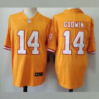 2023 New Fashion version NFL Tampa Bay Buccaneers Game Uniform Mens No. 14 Chris Godwin Football Jersey