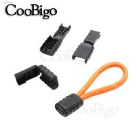 ۩✼ 25pcs Cord Ends Zipper Pull Clamp Rope Lock Stopper for Paracord Sportswear Backpack Garment Shoes Bags Parts Accessories