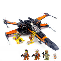 S Tar W Ars Poe ของ X-Wing Fighter หน่วยการสร้าง Legoing เข้ากันได้เด็กของเล่น Diy ของขวัญของเล่นสำหรับหนุ่มๆสาวๆ