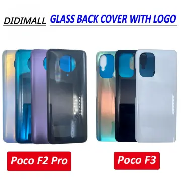 100% Original For Xiaomi Poco F3 5G Battery Cover, Gorilla Glass Back Cover  , Replacement Rear