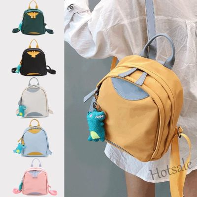 【hot sale】✜ C16 New Fashion Womens Backpack 2022 Korean Style Las Small Backpacks Nylon Waterproof Mini Travel Backbags School Bag Mochila