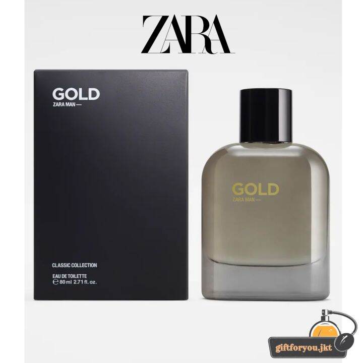 Zara Man Gold Parfum Pria 80 ml EDT Original Perfume Cowok Lazada