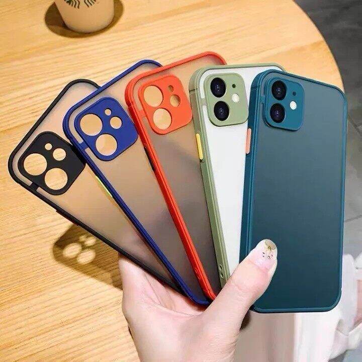 case-for-iphone14-14pro-14plus-14promax-เคสกันกระแทก-ปุ่มสีผิวด้าน-เคสโทรศัพท์-เคสนิ่ม-tpu-ขอบนิ่มหลังแข็ง-ส่งจากไทย