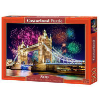 Castorland Ingenious Polish Puzzle นำเข้าจากโปแลนด์ 500 ชิ้น British Tower Bridge