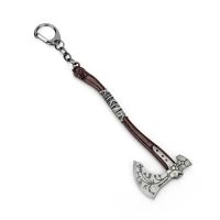 God of War 4 Leviathan Kratos Shield Ice Axe Keyring Infinity War Stormbreaker Axe Hammer Tomahawk Steel Keychain gift