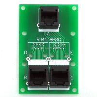 【❂Hot On Sale❂】 suanfu Rj45 8p8c Splitter Board Board 3เชื่อมต่อแจ็ค Buss Board.