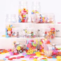 30/50PCS Random Mixed Plastic Button for Kids Sewing Buttons Clothes Accessories Crafts Child Cartoon Button Haberdashery