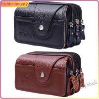 【Ready Stock】 ❐☁✸ C23 Multi-function Mobile Phone Pouch Men Business Waist Belt Pack Travel Walle [fashionbeauty.my]