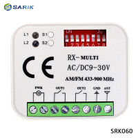 RX MULTI 300-900MHZ Beninca DITEC Hormann MARANTEC Liftmaster 433.92MHZ Rolling code Remote control receiver swtich