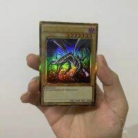 Yu-Gi-Oh TCG UR ใบหน้าสีทองแฟลชนักมายากลมืดตาสีแดง B. การ์ดสะสม DragonBlue-Eyes White Dragon English (ไม่ใช่ต้นฉบับ)