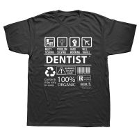 Funny Dentist Definition T Shirts Graphic Cotton Streetwear Short Sleeve Birthday Gifts Teeth Care Dental Students T shirt Men XS-6XL